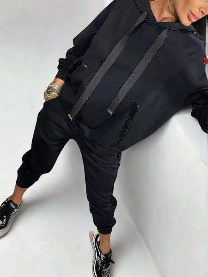 Esmee Dames Herfst Set, Hoodie en Broek, Comfortabel