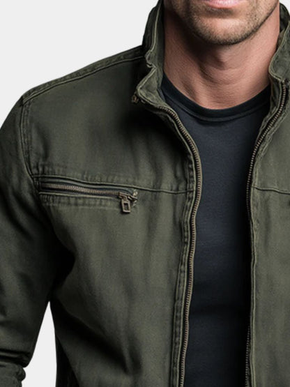 Daan | Vintage Olive Field Jacket
