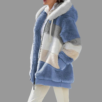 Alexa Dames Winterjas | Met Capuchon en Ritssluiting, Lange Stijl 0