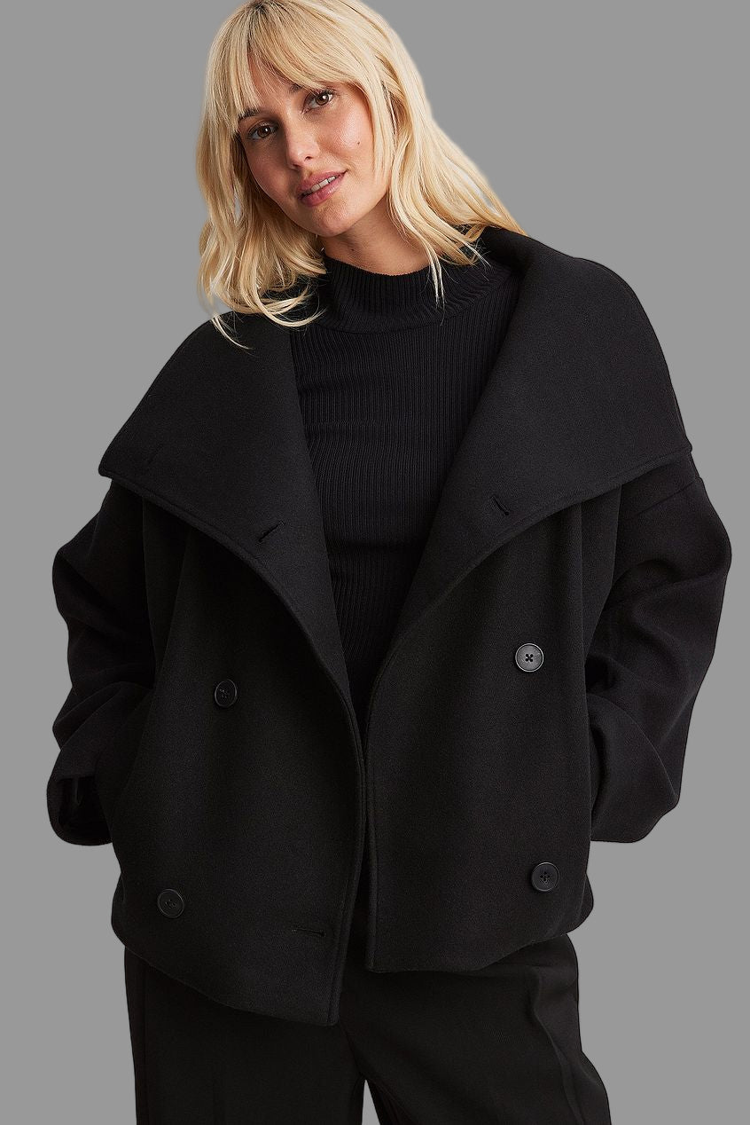 Aline Dames Jack | Warm Wolmix, Kort Model 0