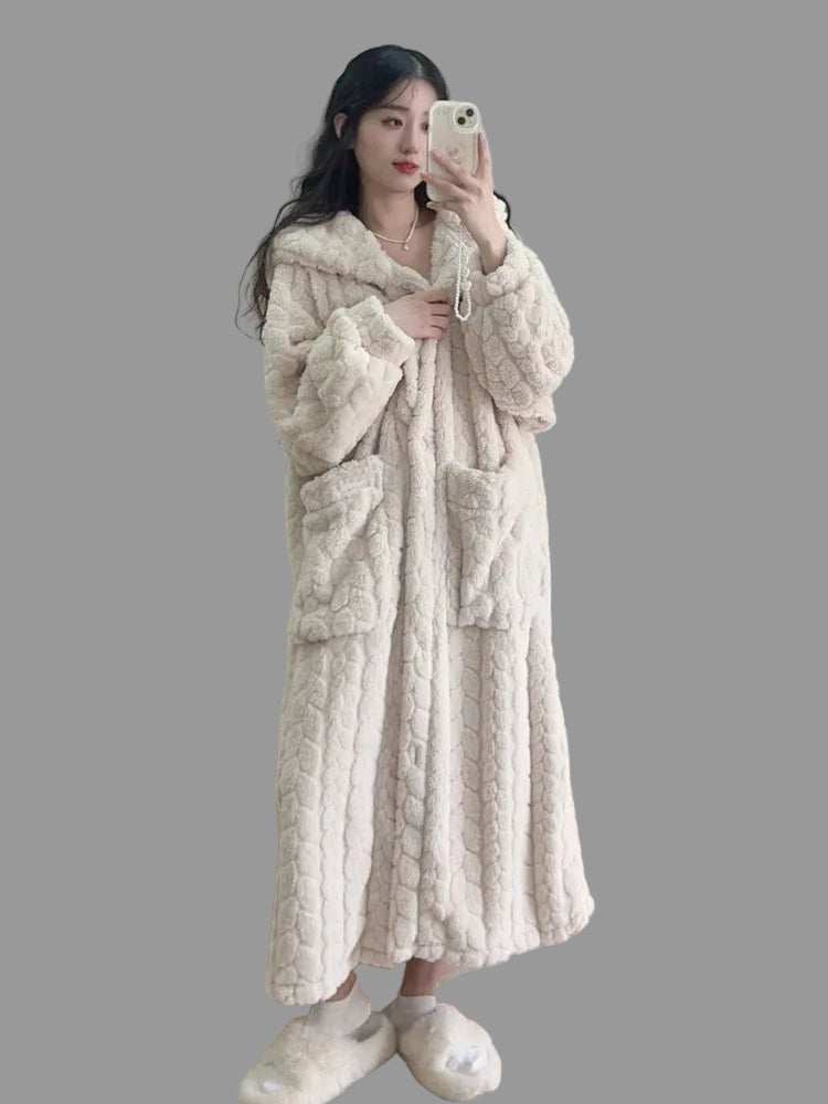 Ava Dames Badjas | Zacht en Warm 0