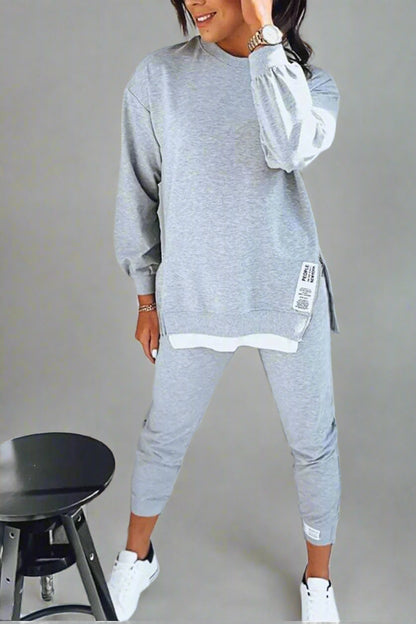 Ava Dames Loungewear Set | Zachte Ademend Stof, Ontspannen Pasvorm 0