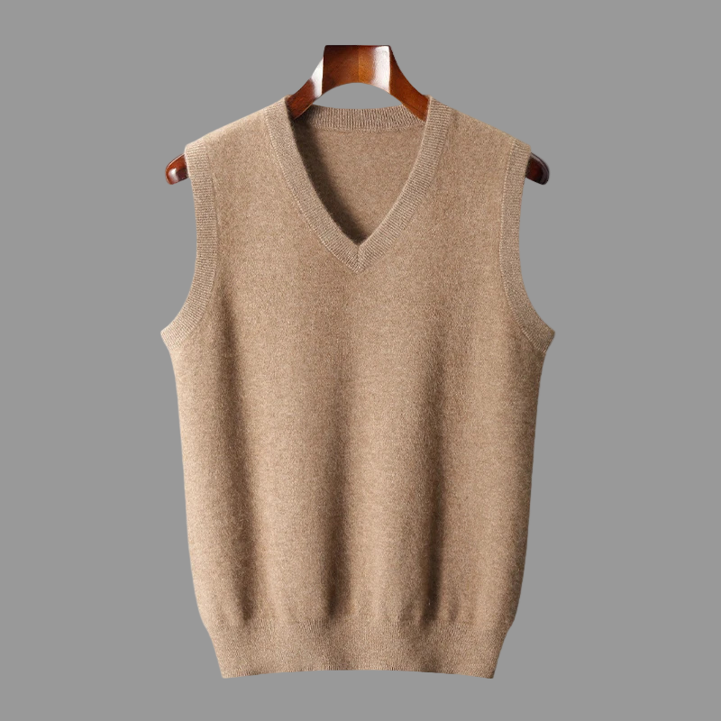 Ava Dames Vest | 100% Kasjmier, Zwart Elegant 0