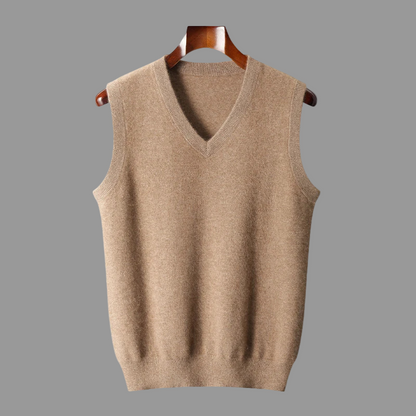 Ava Dames Vest | 100% Kasjmier, Zwart Elegant 0