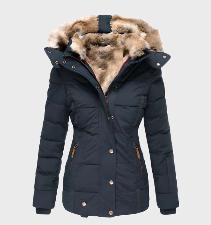 Ava Dames Winterjas | Waterafstotend, Slim Fit met Capuchon 1