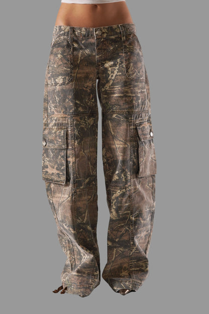 Camo Cargo Broek Heren | Ademend, Praktische Zakken, Casual Look 0