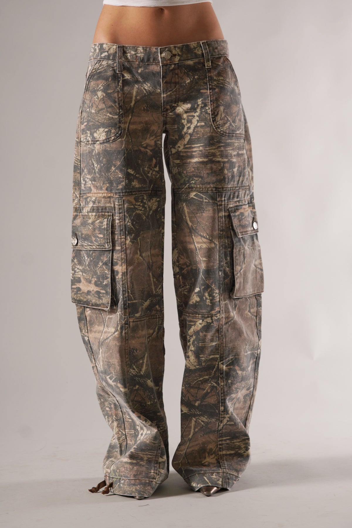 Camo Cargo Broek Dames | Ademend, Praktische Zakken, Casual Look