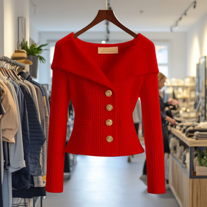 Carmen Dames Cardigan | Comfortabel en Elegant 1