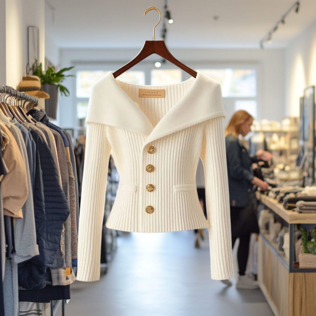 Carmen Dames Cardigan | Comfortabel en Elegant 2