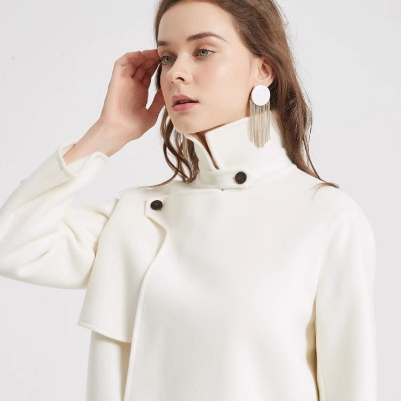 Carmen Dames Jas Winter | Wol, Elegante Pasvorm 5