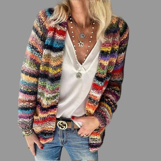 Catherine Dames Cardigan | Multicolor, Casual Comfort 0