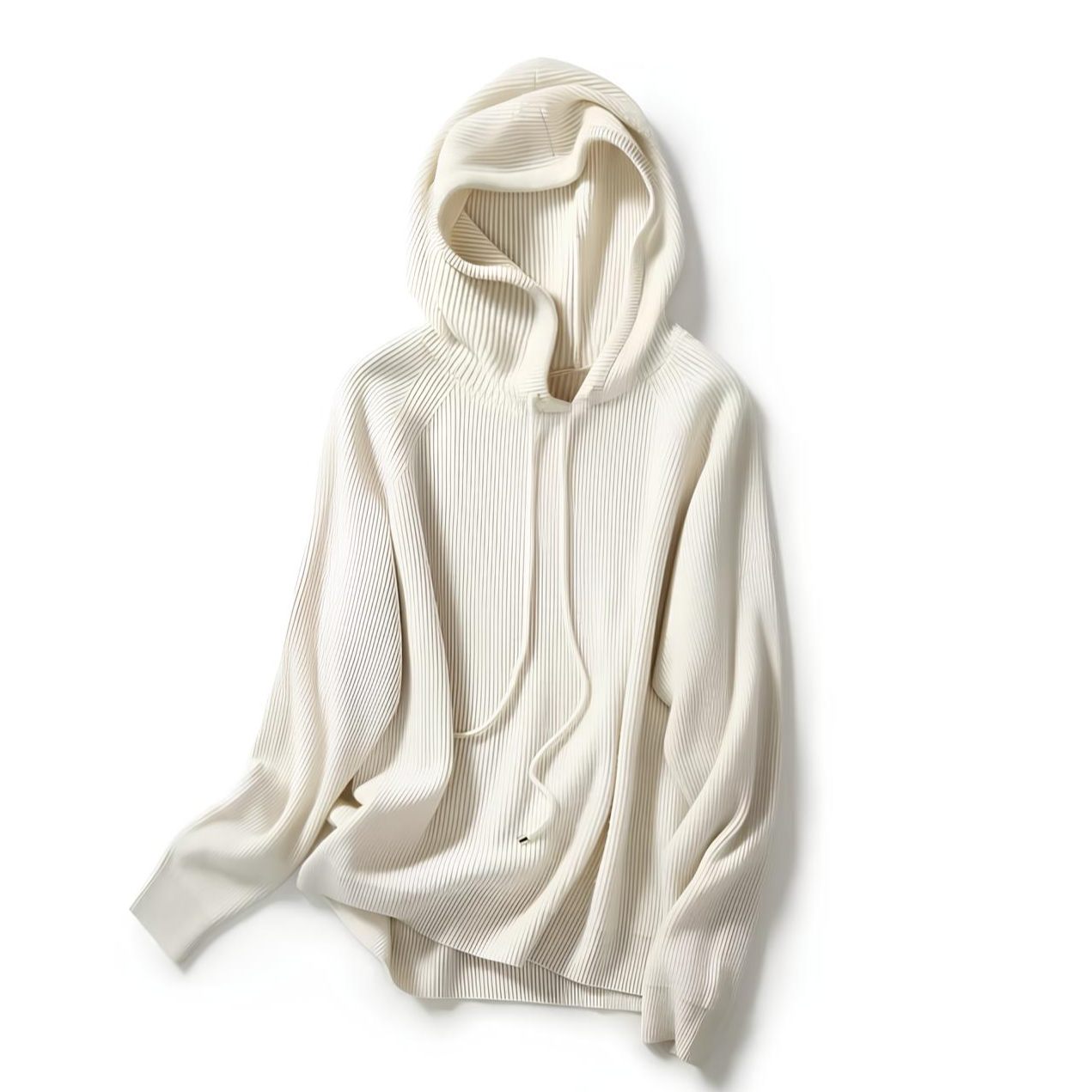D Downtown Dames Hoodie | Zachte Merino Mix 4