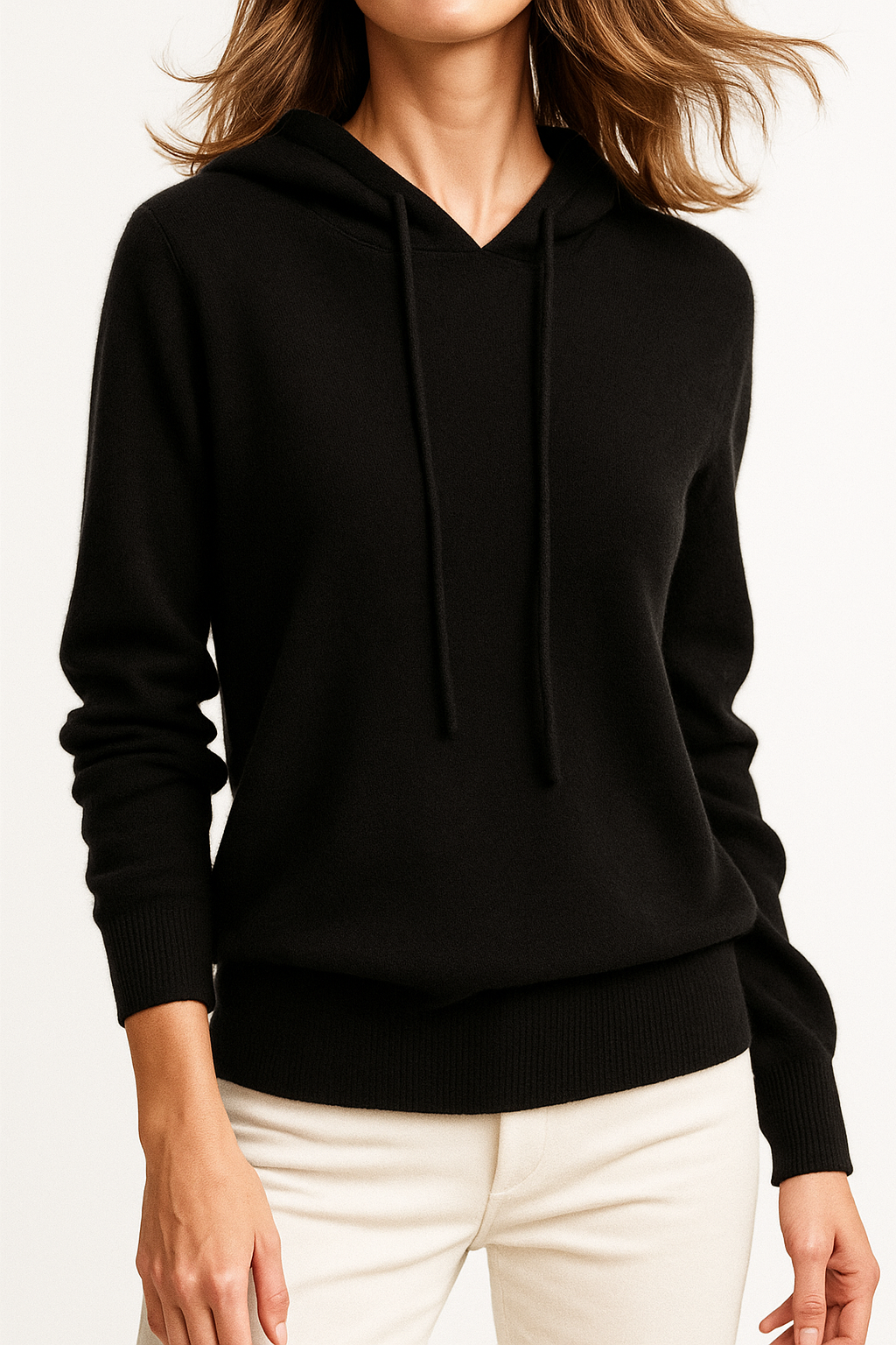 D Downtown Dames Hoodie | Zachte Merino Mix 9