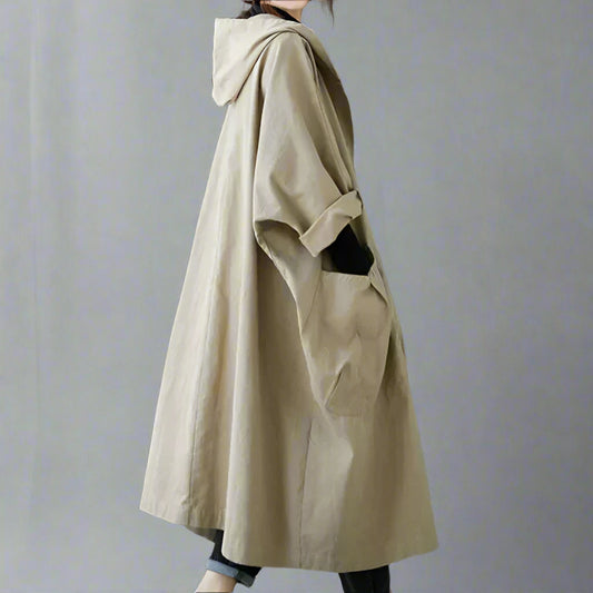 Daan Heren Oversized Trenchcoat | Waterafstotend, Elegant Zwart 0