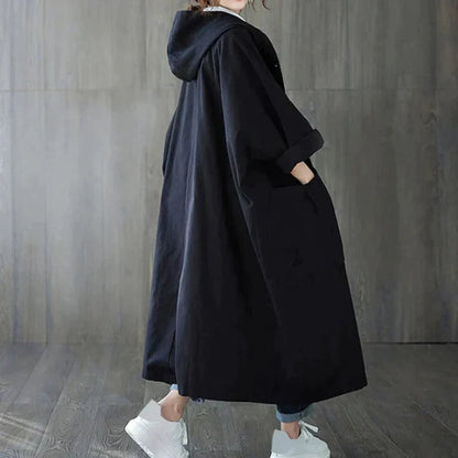 Daan Heren Oversized Trenchcoat | Waterafstotend, Elegant Zwart 3