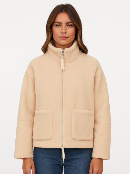 Daria Dames Fleece Jas | Oversized Sherpa, Ultra-Zacht en Comfortabel 9