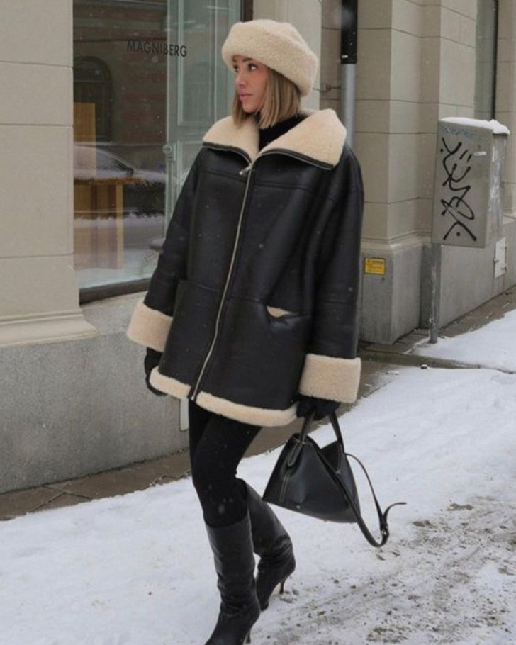 Diane Lange Winterjas Dames | Gewatteerd, Met Rits en Zakken 2