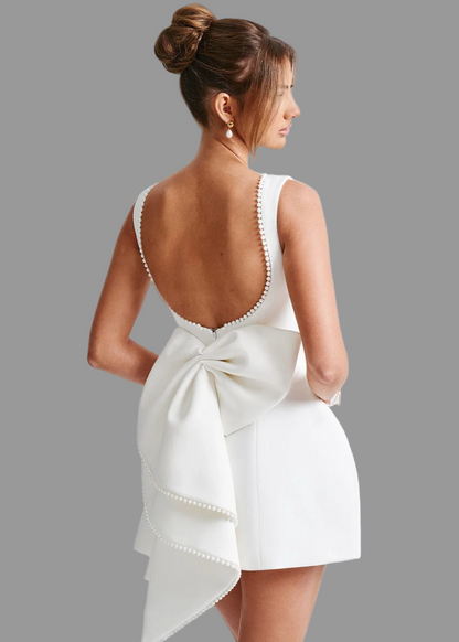 Eloisa Dames Mini-jurk | Delicate Parels, Feestelijk 0