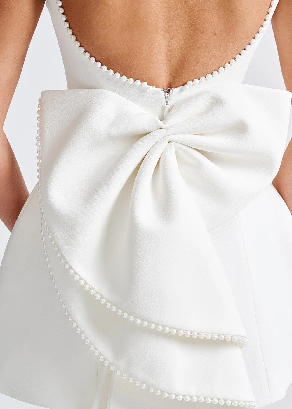 Eloisa Dames Mini-jurk | Delicate Parels, Feestelijk 2