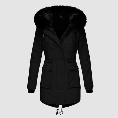 Frieda Dames Parka Winterjas | Comfortabel Katoen, Stijlvol voor Koude Dagen 1