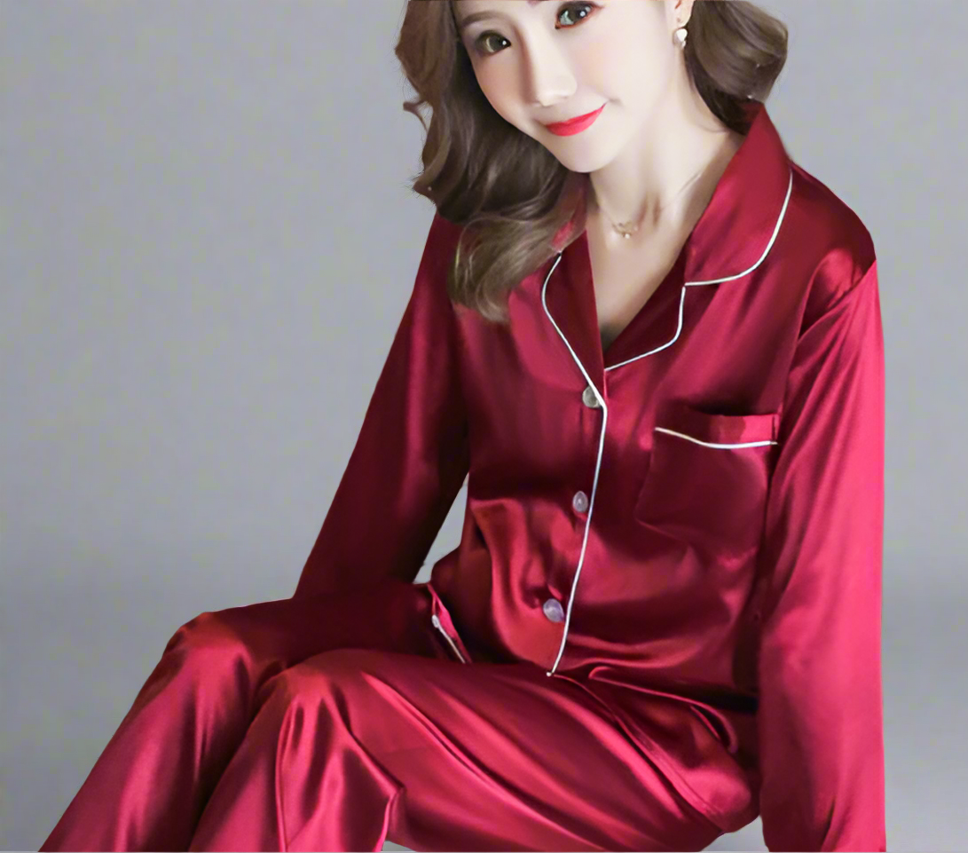 Gigi Dames Pyjama Set | Luxe Zijden, Casual en Ademend 0