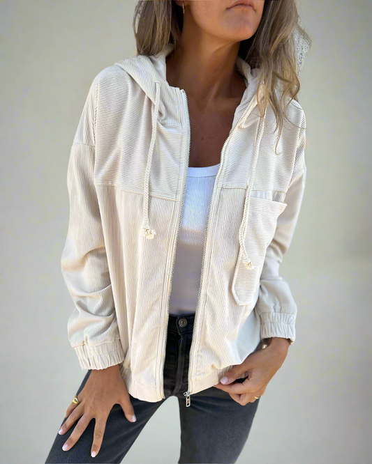 Iris Dames Jasje | Kustvelvet, Tijdloos en Elegant 0