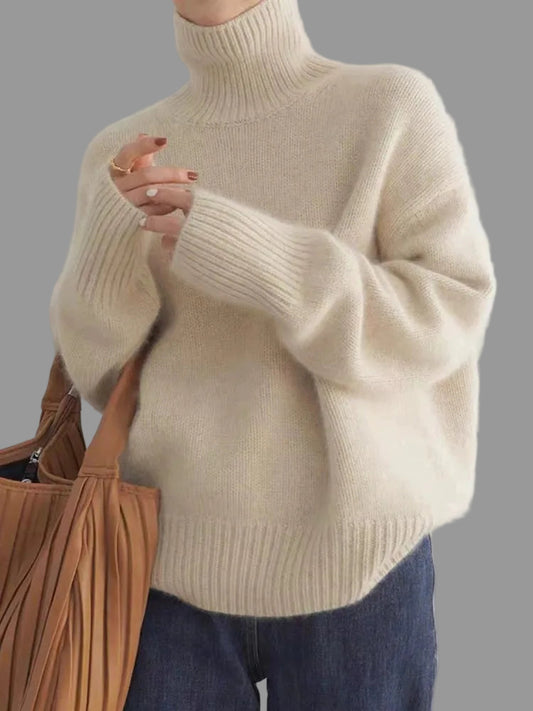 Iris Dames Trui | Hoogsluitend, Tijdloos Ontwerp, Comfortabel 0