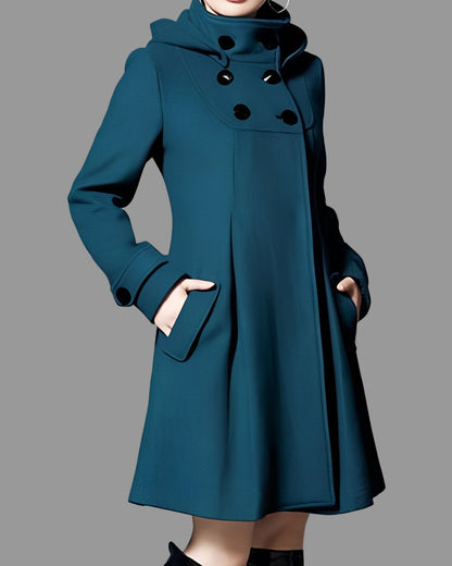 Isabella Dames Winterjas | Elegante Snit met Zijzakken, Comfortabel 0