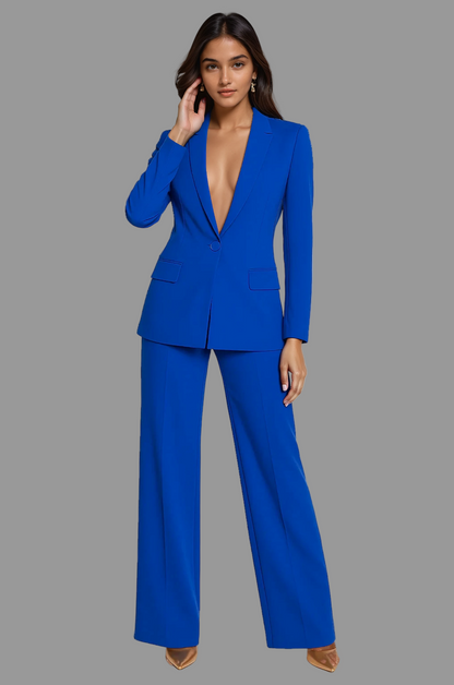 Kim Blazer en Broekset | Slim Fit, Hoogwaardige Stof, Trendy Look 0