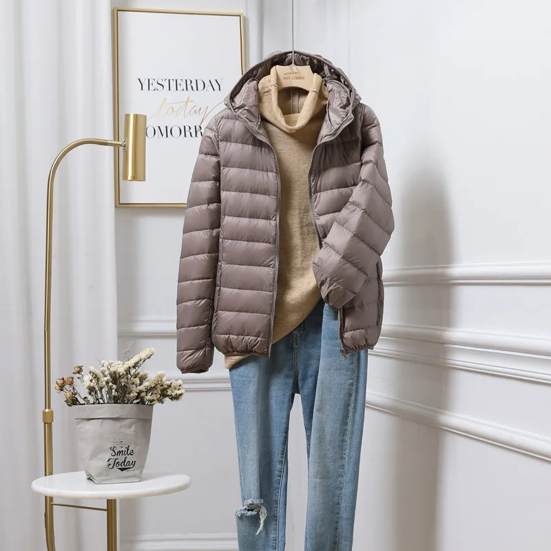 Kim Damesjas Winter | Lichtgewicht Met Capuchon, Comfortabel en Trendy 6