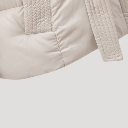 Kim Pufferjack Dames met Capuchon | Elegante Tailleband, Comfortabele Isolatie 6