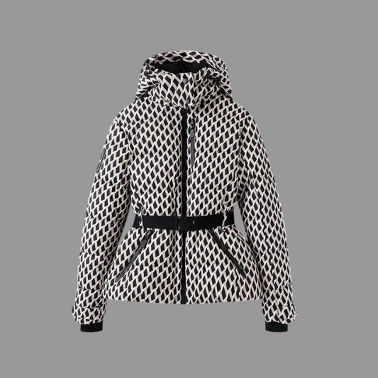 Kim Waterbestendig Dames Jack | Geïsoleerd, Flatterende Pasvorm met Riem 0