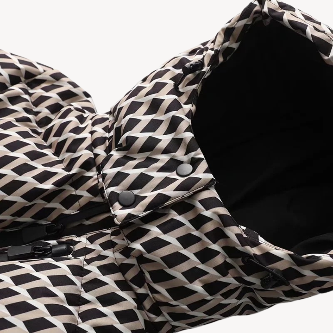 Kim Waterbestendig Dames Jack | Geïsoleerd, Flatterende Pasvorm met Riem 8