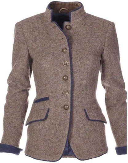 Kim Zwarte Dames Blazer | Comfortabele Pasvorm, Knoopsluiting 2