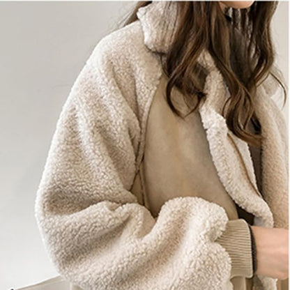 Kirsten Suède Lange Winterjas Dames | Warm en Comfortabel, Beige 2
