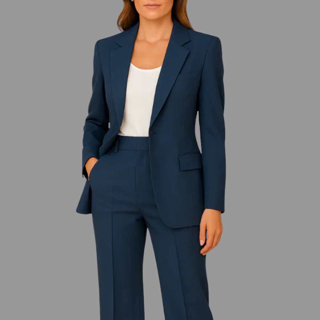 Lavinia Dames Blazerpak | Lichtgewicht, Modern Pasvorm voor Professionele Stijl 0