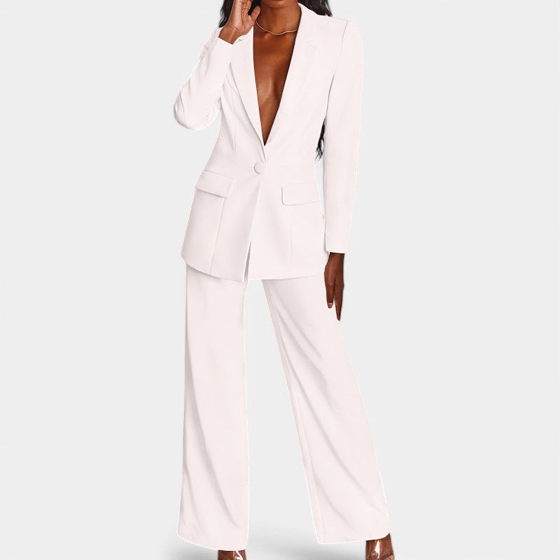 Lia Blazer Set Dames | Luxe Stof, Tijdloos Ontwerp 1