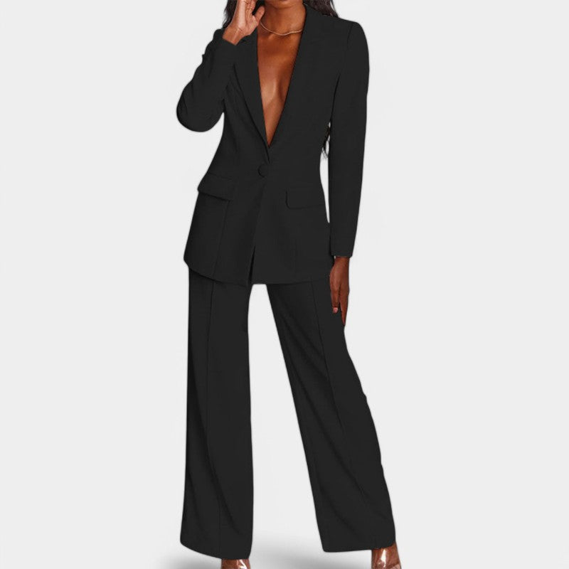 Lia Blazer Set Dames | Luxe Stof, Tijdloos Ontwerp 11