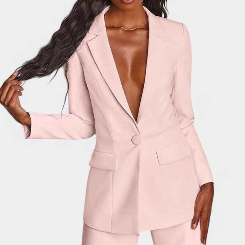 Lia Blazer Set Dames | Luxe Stof, Tijdloos Ontwerp 5