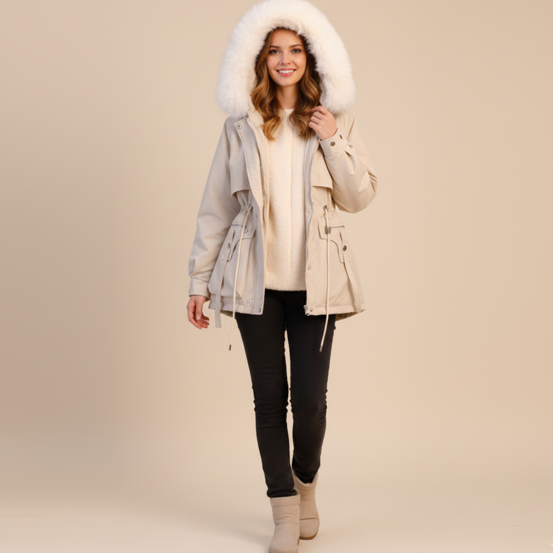 Lia Dames Winterjas Parka | Met Capuchon, Comfortabel en Stijlvol 2