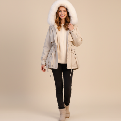 Lia Dames Winterjas Parka | Met Capuchon, Comfortabel en Stijlvol 2