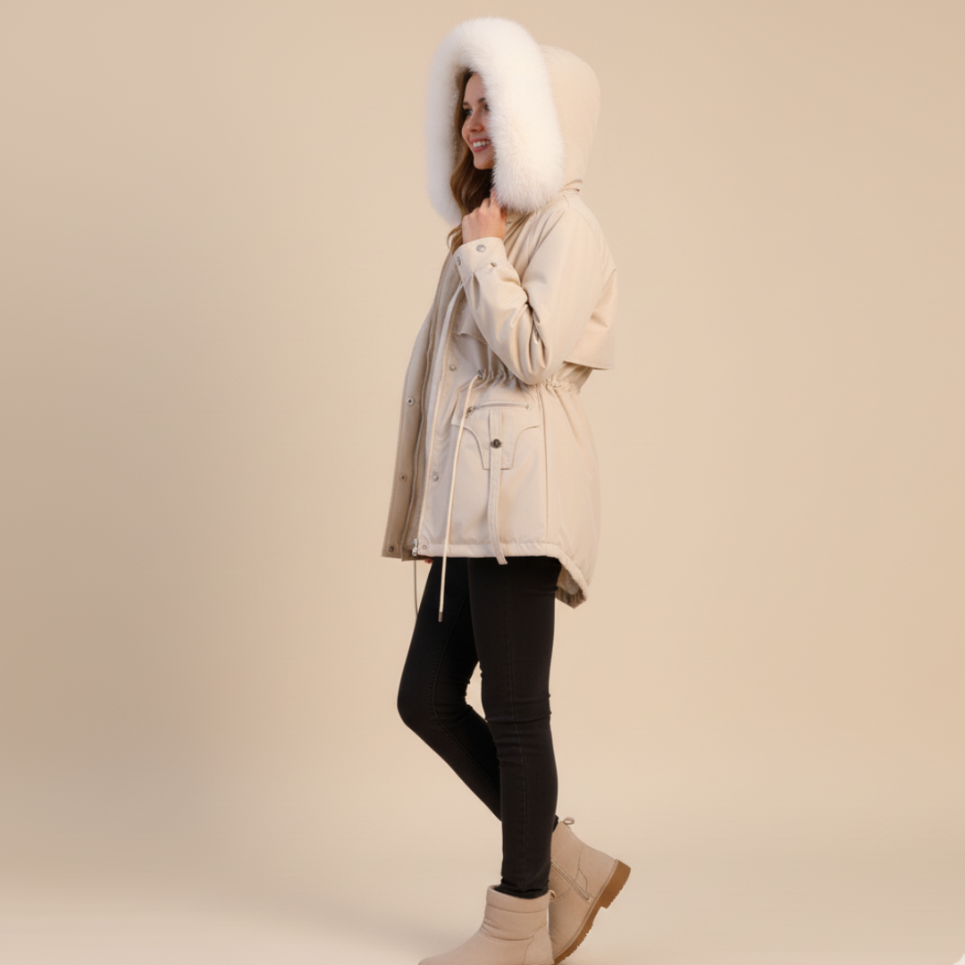 Lia Dames Winterjas Parka | Met Capuchon, Comfortabel en Stijlvol 3