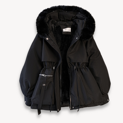 Lia Dames Winterjas Parka | Met Capuchon, Comfortabel en Stijlvol 5