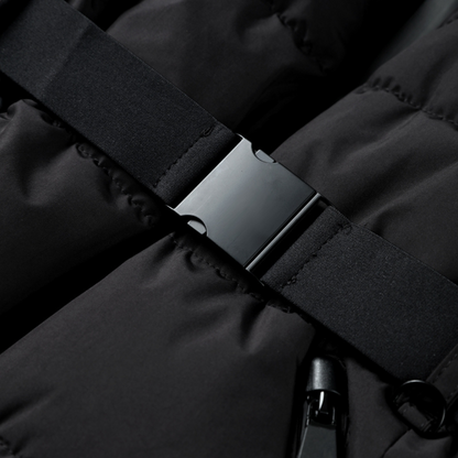 Lora Dames Jack | Gewatteerd, Waterbestendig Polyester Met Riem 3