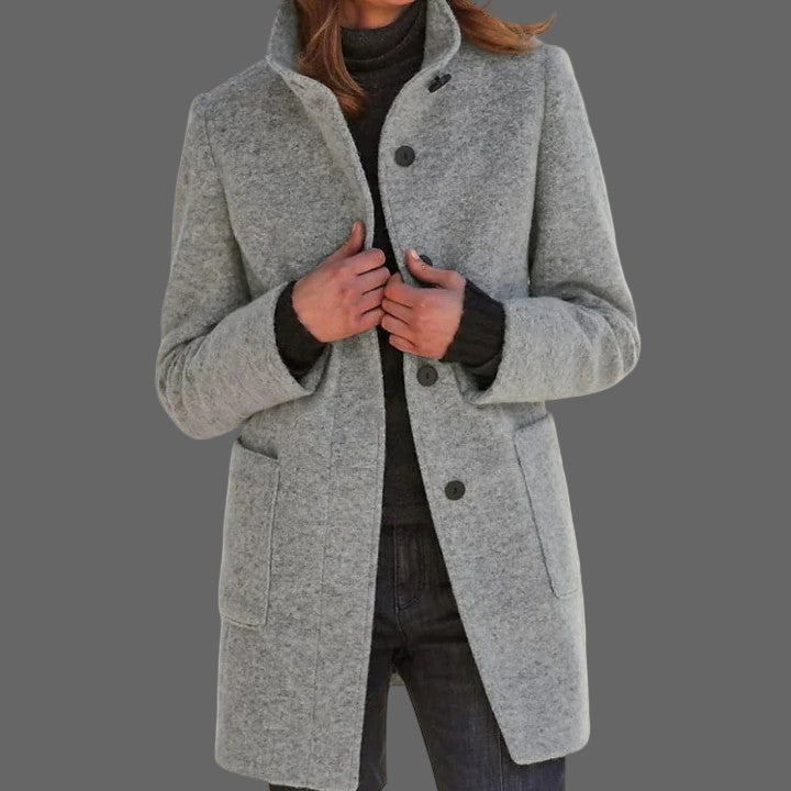 Lora Klassieke Jas | Hoogwaardige Stoffen, Tijdloos Ontwerp 0