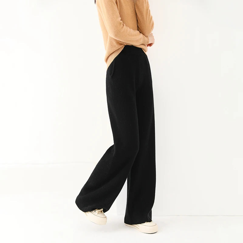 M Luxe Merino Broek Dames | 100% Merinowol, Hoge Taille, Comfortabel 12
