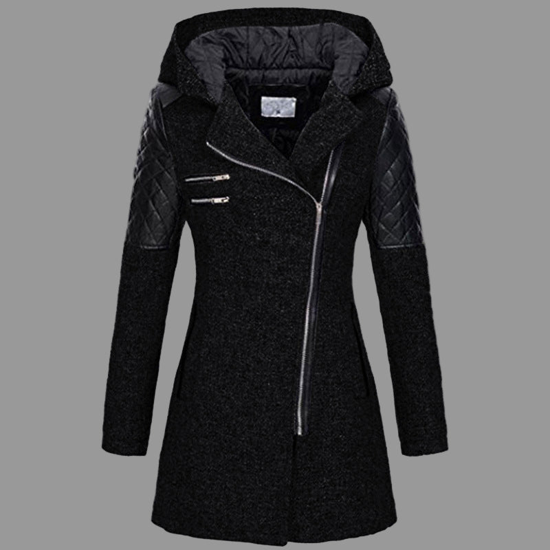 Rosa Dames Jas Winter | Ademend Materiaal, Elegant Lange Pasvorm 0