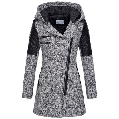 Rosa Dames Jas Winter | Ademend Materiaal, Elegant Lange Pasvorm 2