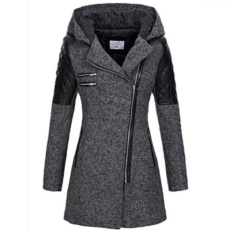 Rosa Dames Jas Winter | Ademend Materiaal, Elegant Lange Pasvorm 3