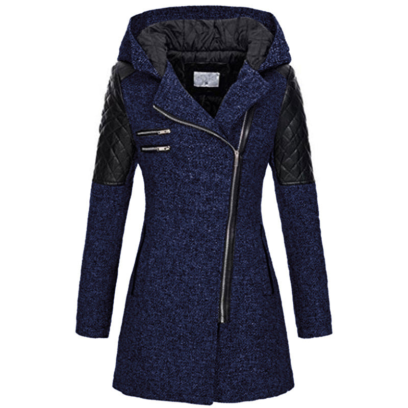 Rosa Dames Jas Winter | Ademend Materiaal, Elegant Lange Pasvorm 4